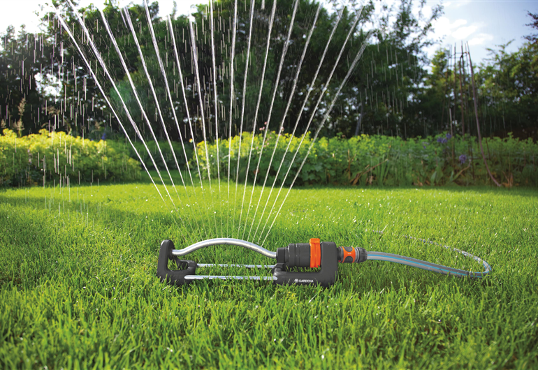 PARKSIDE Rotationssprinkler - Kreisregner Für Garten Mit 12 Düsen & Erdspießen